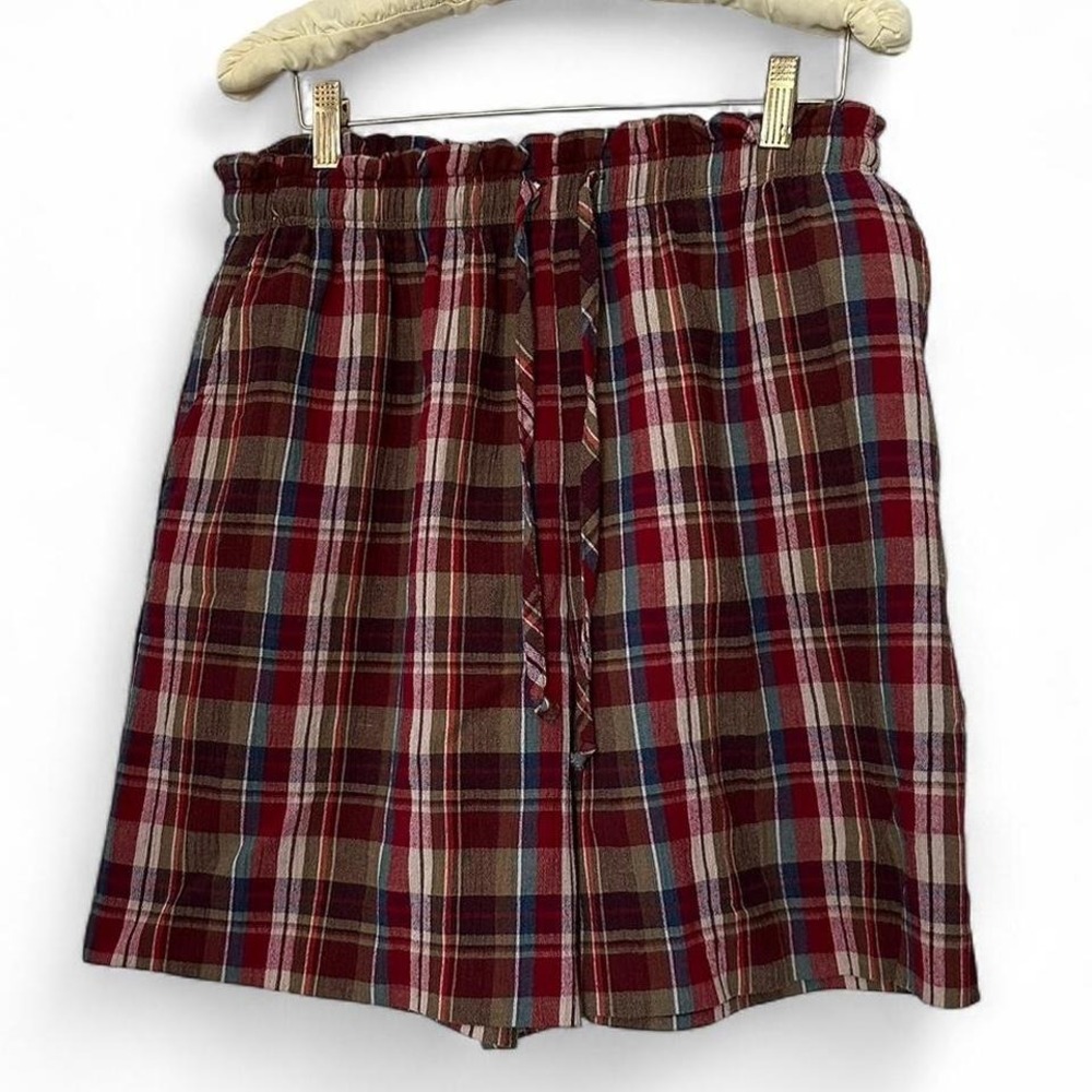 Vintage plaid shorts